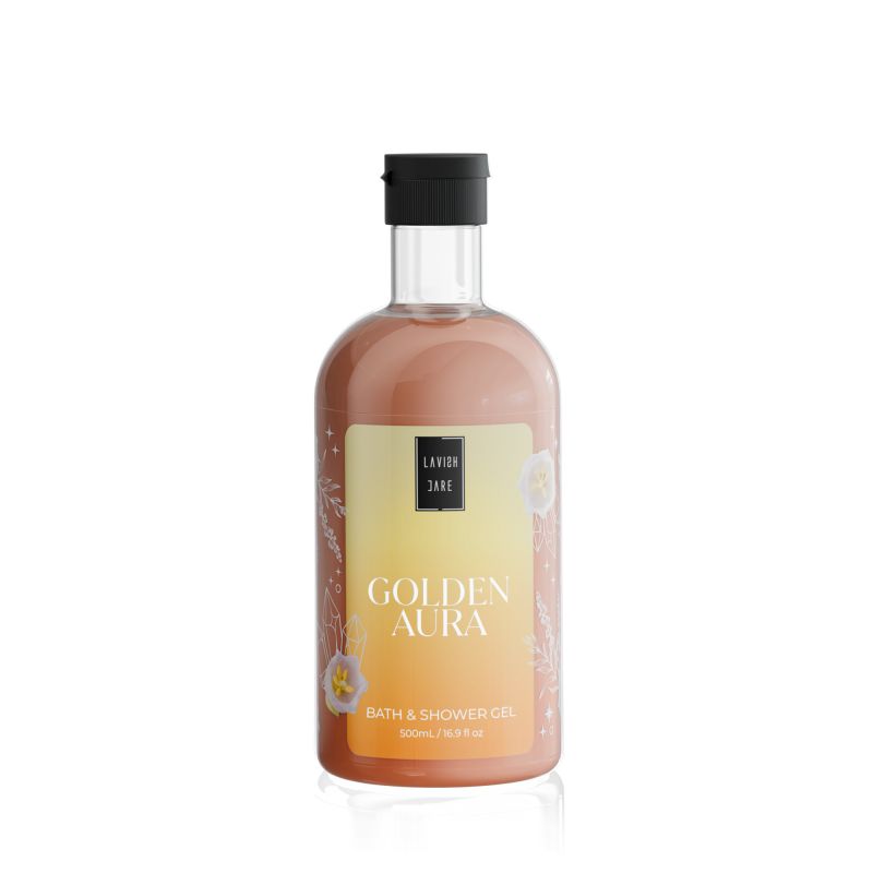 Lavish Care Golden Aura Bath & Shower Αφρόλουτρο Gel 500ml