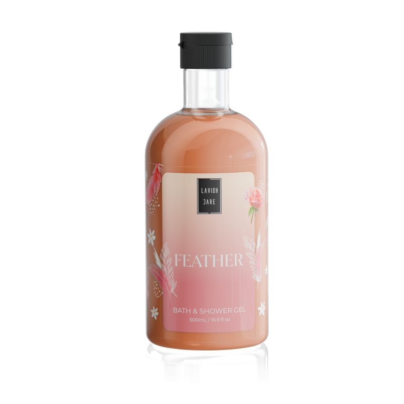 Lavish Care Feather Bath & Shower Αφρόλουτρο Gel 500ml