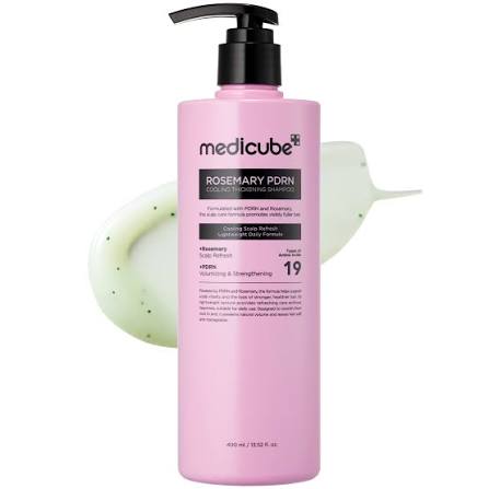 Medicube Rosemary PDRN Cooling Thickening Shampoo Σαμπουάν Πύκνωσης 400ml