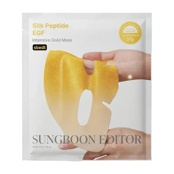 Sungboon Editor Silk Peptide EGF Gold Mask Μάσκα Προσώπου 1τμχ